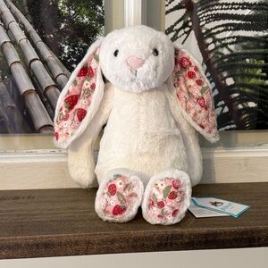 Jellycat Blossom Bunny - small cream berry